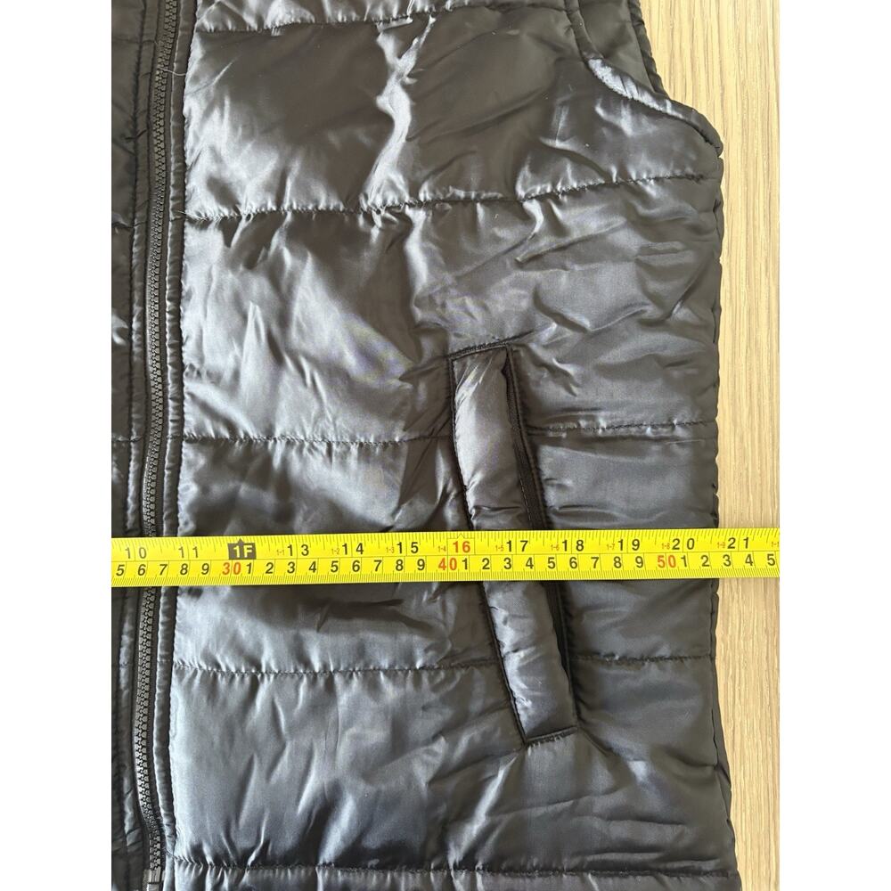 Baltimore Orioles Puffer Vest Mens M Black The Elevin Group Full Zip Logo MLB - Picture 5 of 6